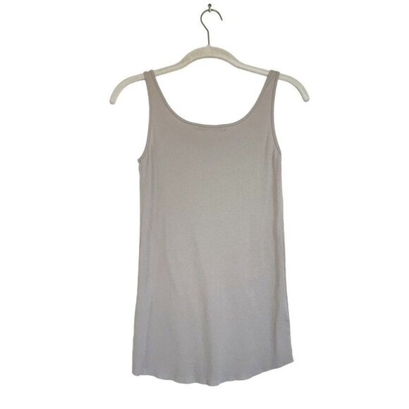 jpark Women's Ruffle Front Tank Top in Gray - Size 3 (S) - Picture 2 of 6